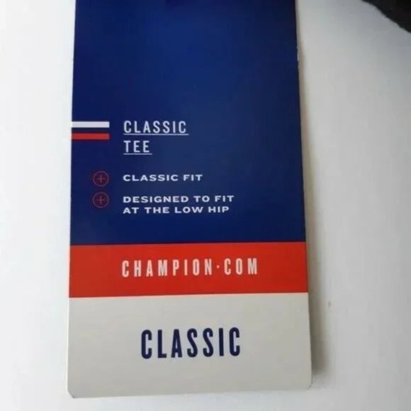 Champion Women Black Tshirt Size 2XL - Picture 7 of 7